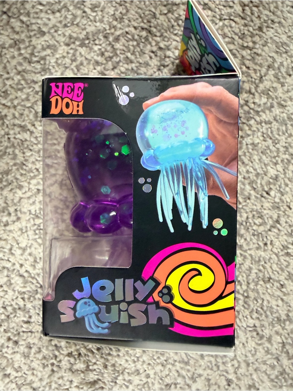 Needoh Jelly Squish Purple - Picture 2 of 3